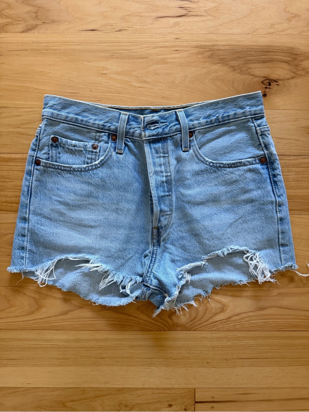 Levis 501 Denim Shorts